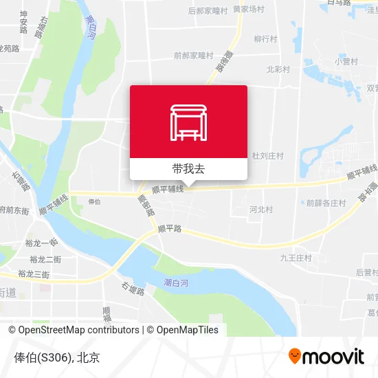 俸伯(S306)地图