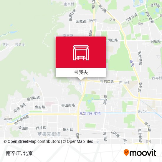 南辛庄地图