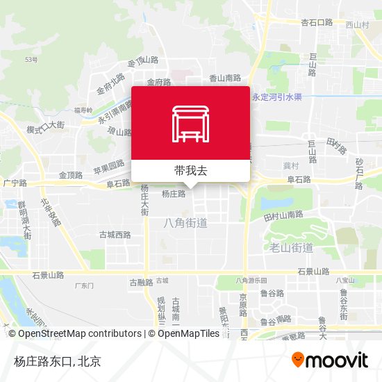 杨庄路东口地图