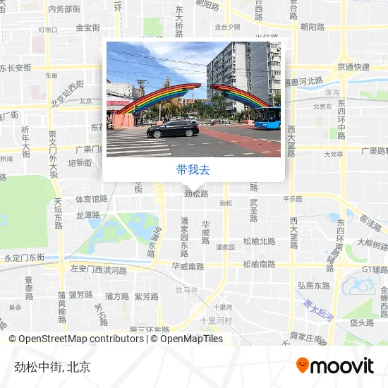 劲松中街地图
