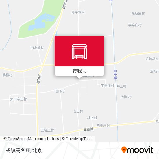 杨镇高各庄地图