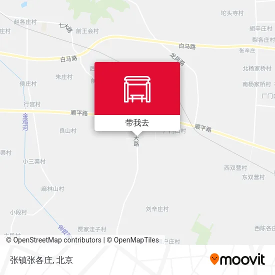 张镇张各庄地图