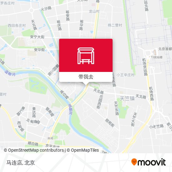 马连店地图
