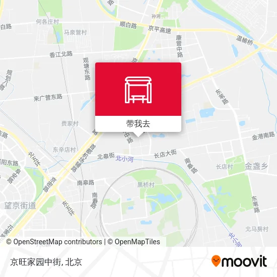 京旺家园中街地图