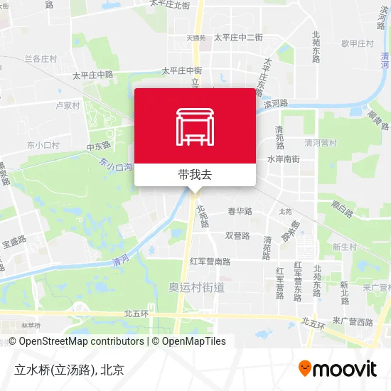 立水桥(立汤路)地图