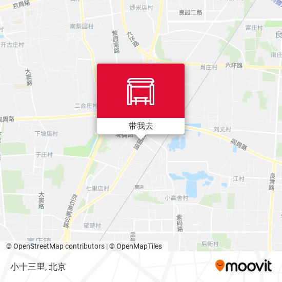 小十三里地图