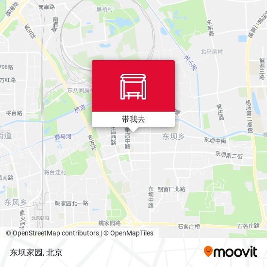 东坝家园地图