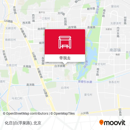 化庄(白浮泉路)地图