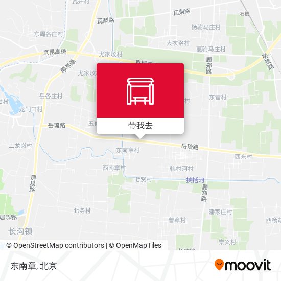 东南章地图