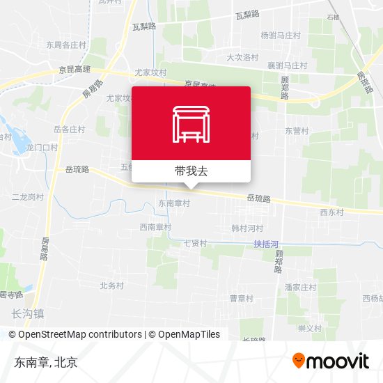 东南章地图