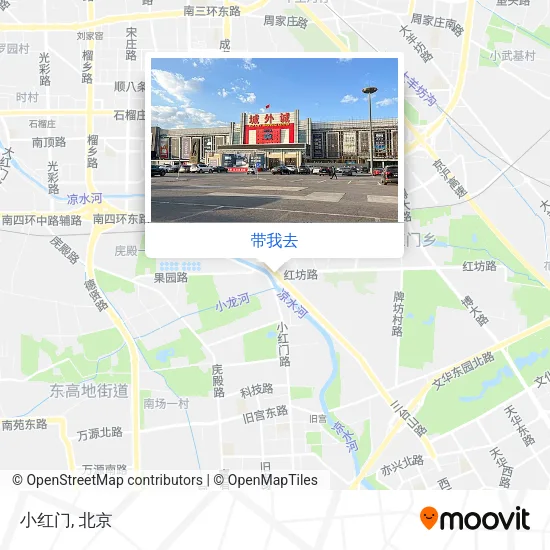 小红门地图
