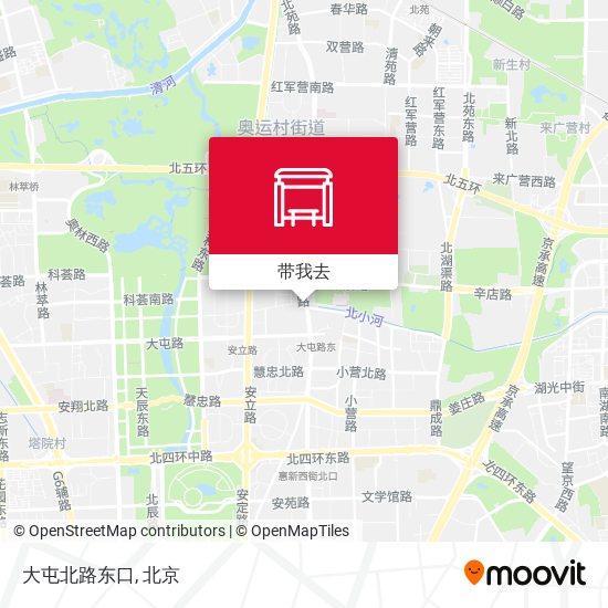 大屯北路东口地图