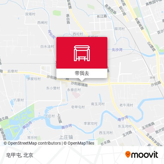 皂甲屯地图