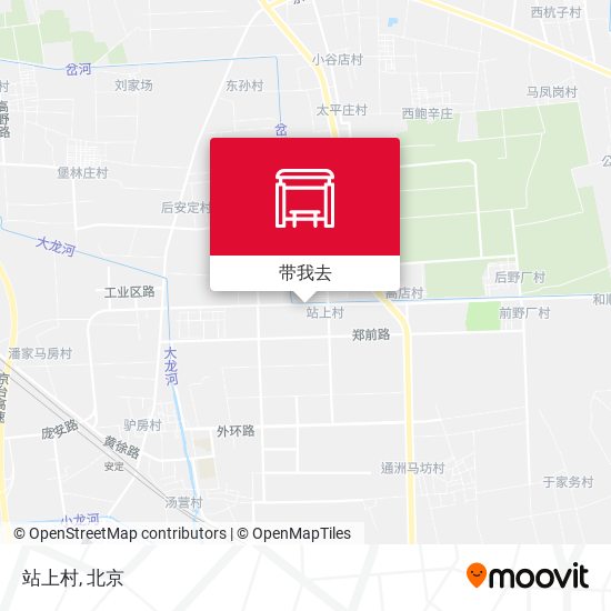 站上村地图