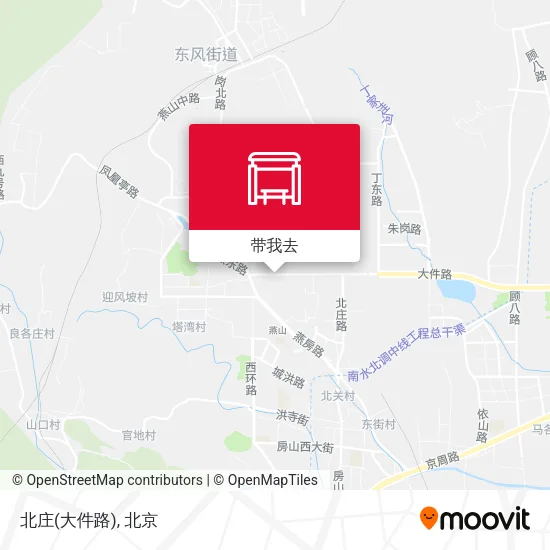 北庄(大件路)地图