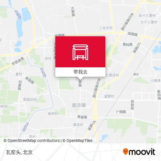 瓦窑头地图