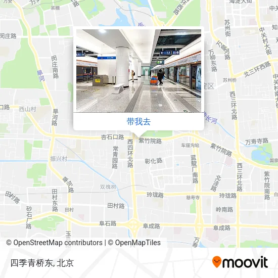 四季青桥东地图