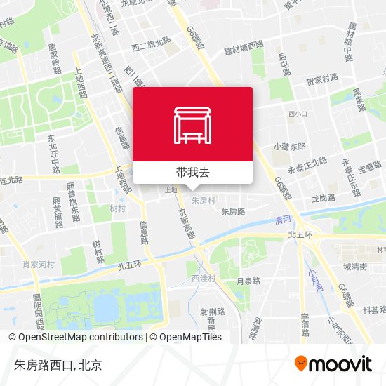 朱房路西口地图