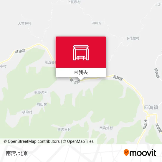 南湾地图