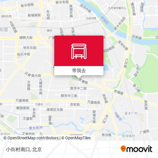 小街村南口地图
