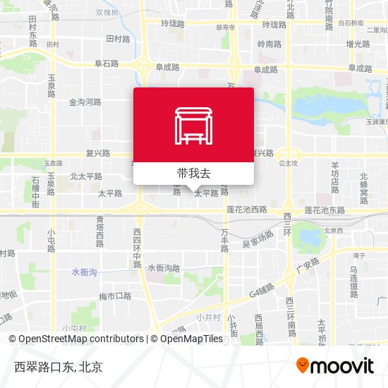 西翠路口东地图