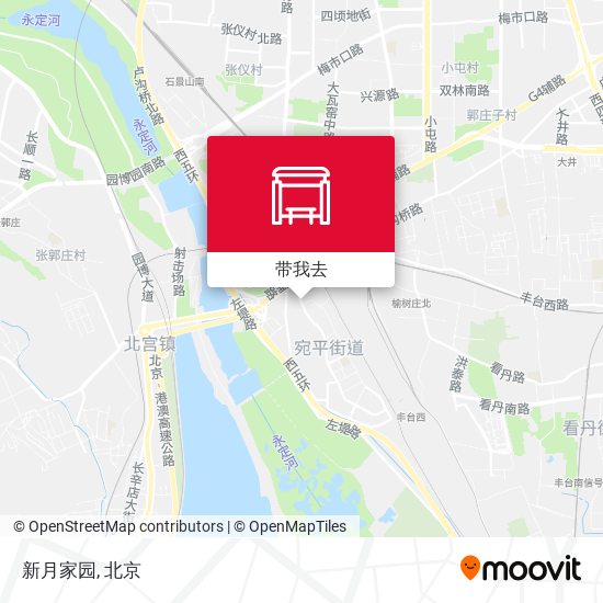 新月家园地图