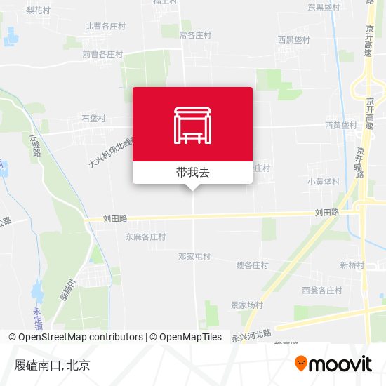履磕南口地图
