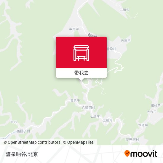 濂泉响谷地图