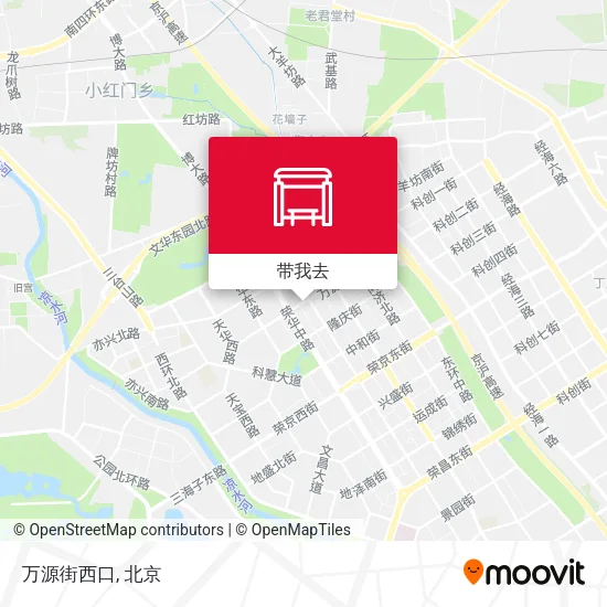 万源街西口地图