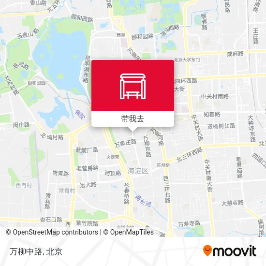 万柳中路地图