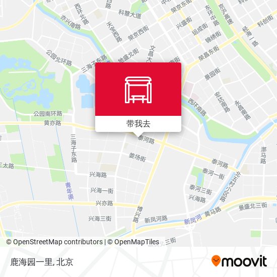鹿海园一里地图