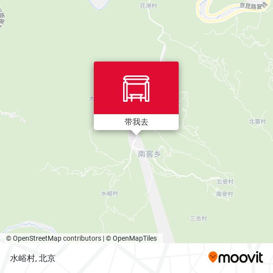水峪村地图