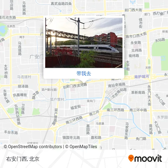 右安门西地图