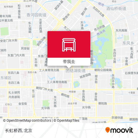 长虹桥西地图
