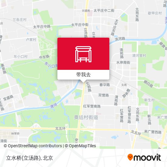 立水桥(立汤路)地图