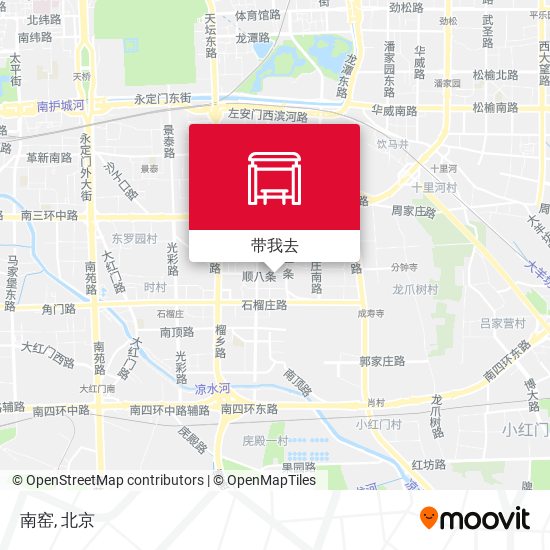 南窑地图
