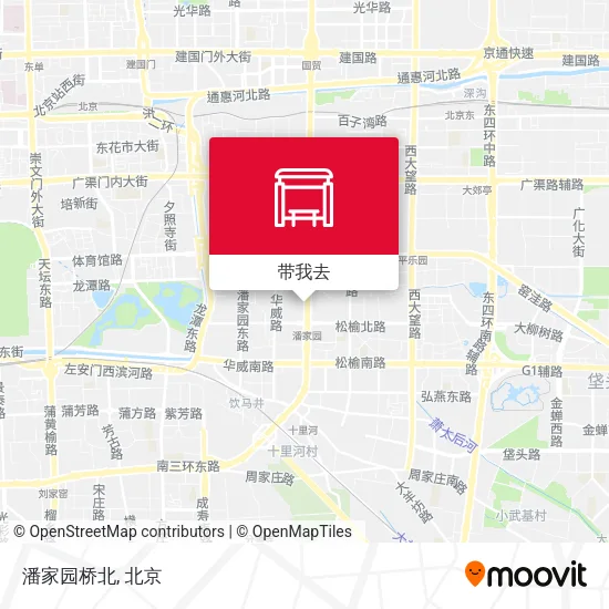 潘家园桥北地图