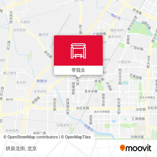 拱辰北街地图
