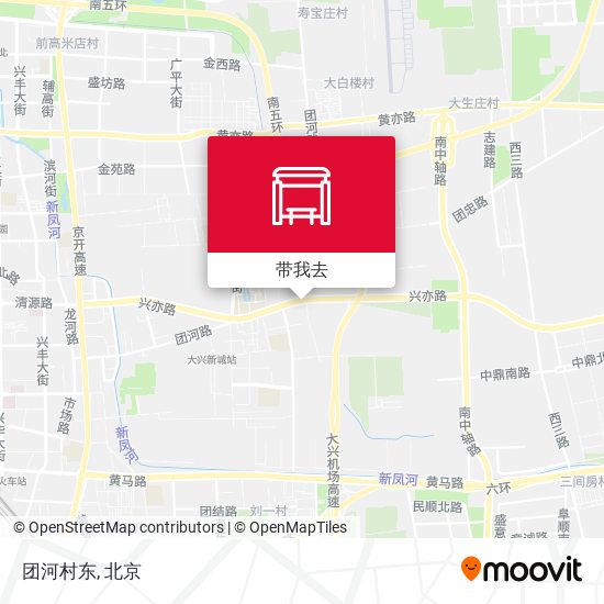 团河村东地图