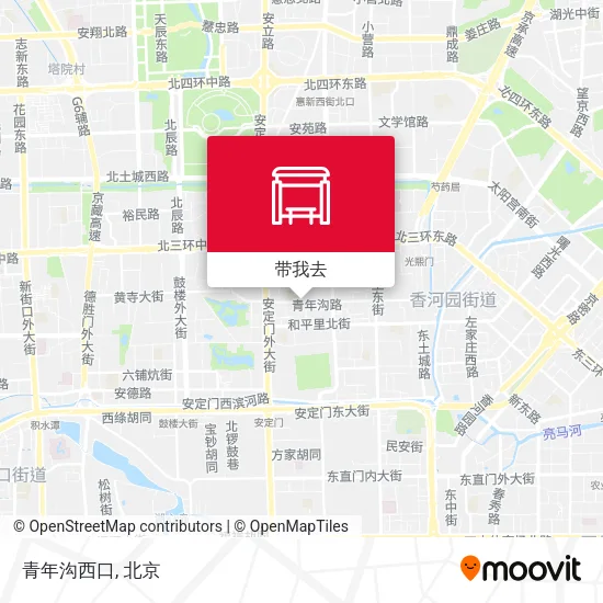 青年沟西口地图
