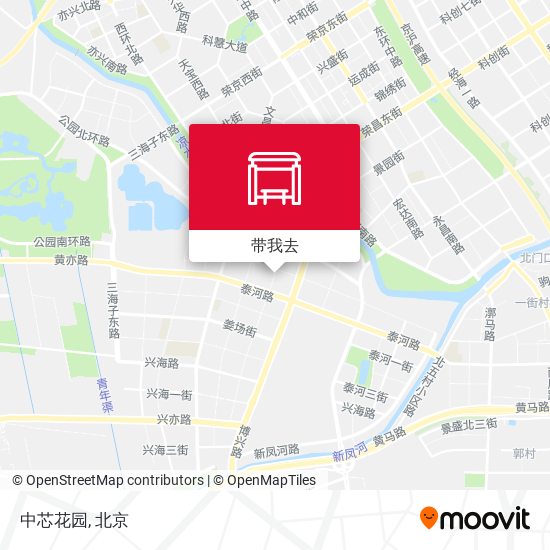中芯花园地图