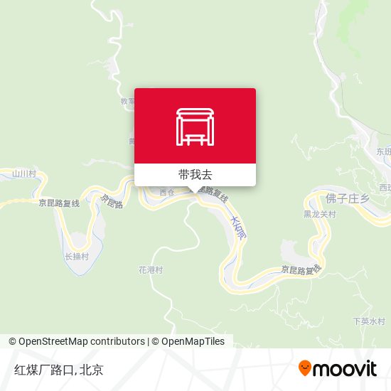 红煤厂路口地图