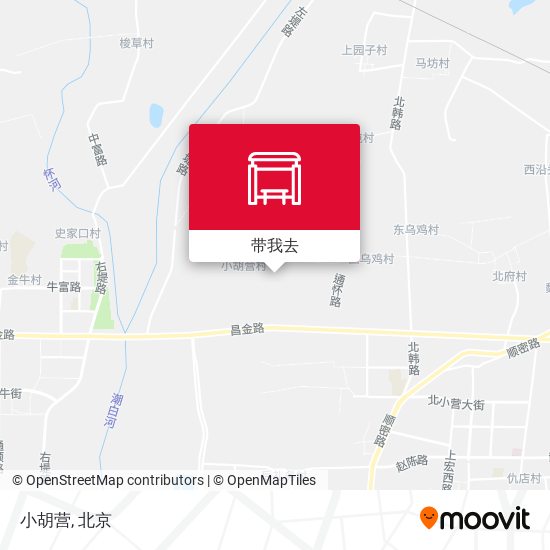 小胡营地图