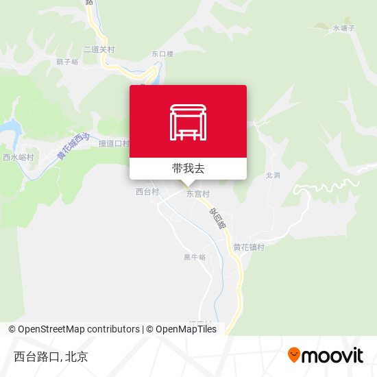 西台路口地图