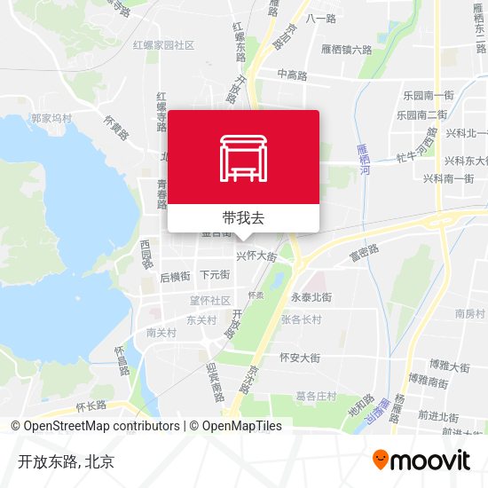 开放东路地图