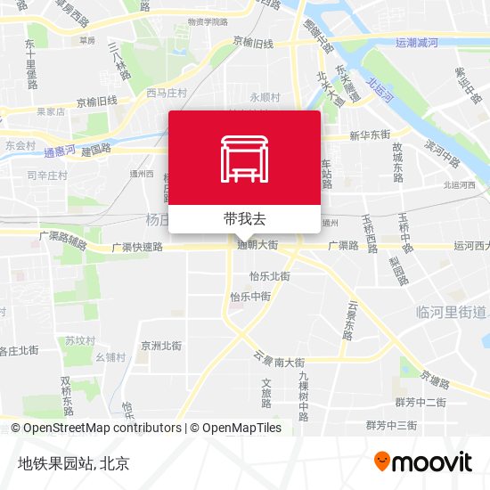 地铁果园站地图