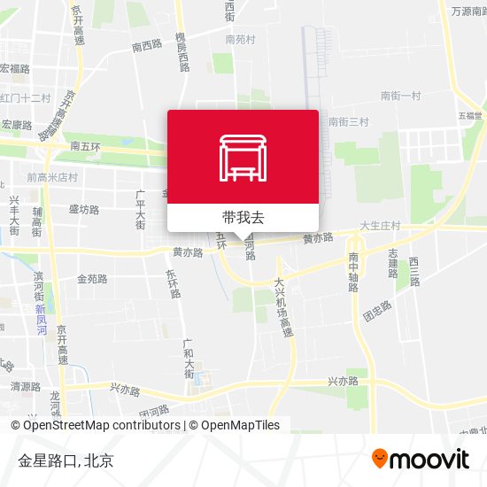 金星路口地图