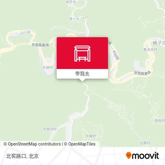 北窖路口地图