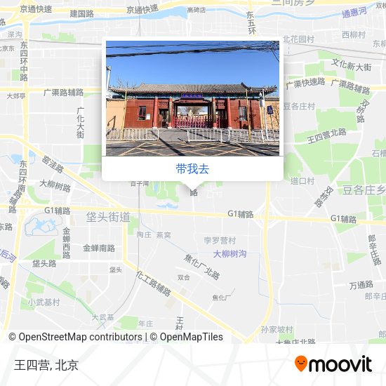 王四营地图