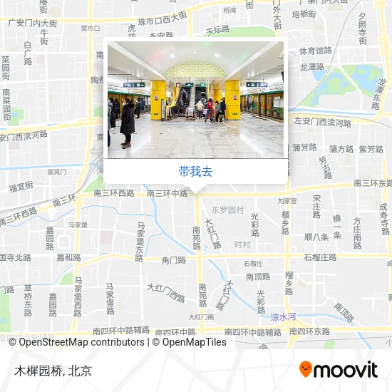 木樨园桥地图
